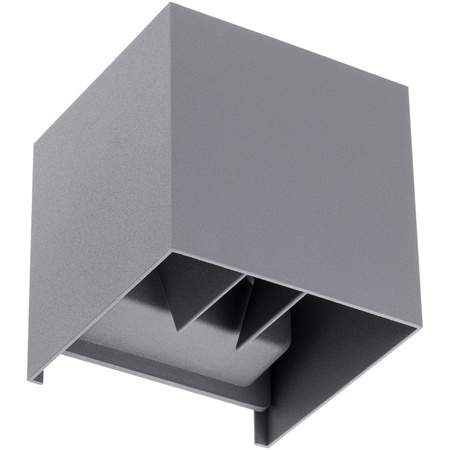 Kinkiet Ogrodowy Elewacyjny LED G9 Regulowany Góra Dół Grafit PYXIS LUMILED