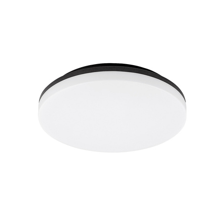 Lampa Sufitowa Ogrodowa Zewnętrzna 24W 2400lm 3000K IP54 Czarny Nowoczesny Pernik Rabalux