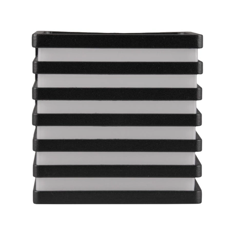 Kinkiet Zewnętrzny Oprawa Elewacyjna Lampa LED 4000K Kwadrat Czarna