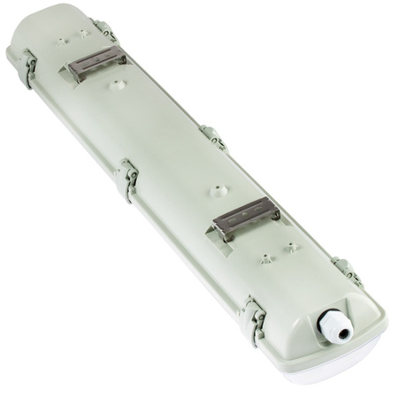 Oprawa Hermetyczna Pyłoszczelna 60cm 2xT8 G13 IP65 + Świetlówki LED 9W 6500K Lumiled