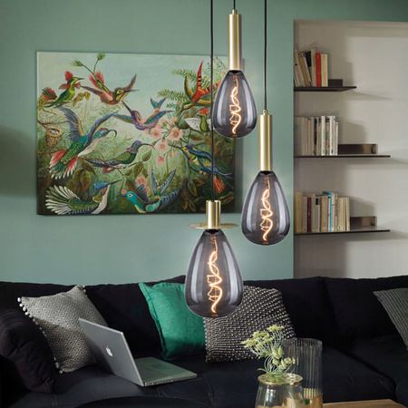 Żarówka LED Dekoracyjna A165 E27 4.5W = 15W 150lm 1700K Ciepła 320° Dymiona Ściemnialna Vintage 1906 Osram