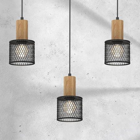 Lampa Wisząca Sufitowa SOBRESA 3xE27 Milagro