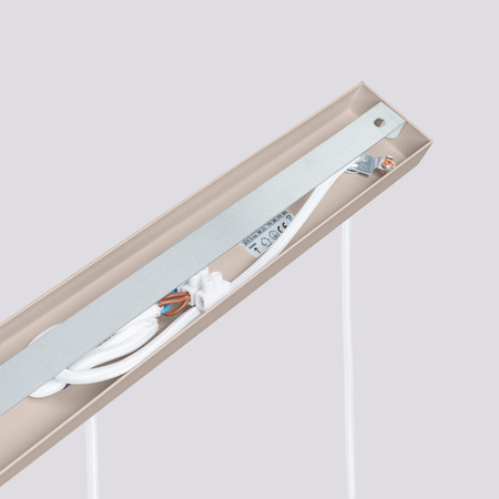 Lampa Wisząca Sufitowa 3x GU10 Aluminiowa Taupe Karbon Deep Space SL.1774 Sollux