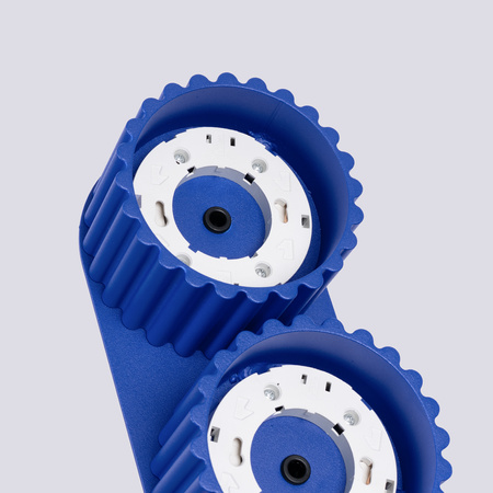 Oprawa Natynkowa 2x GX53 Aluminiowa Niebieska Ultramaryna Aura Deep Space SL.1813 Sollux