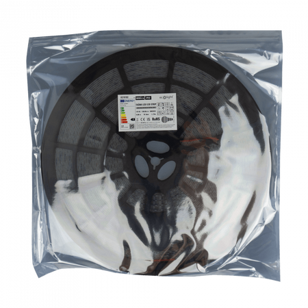 Taśma LED Pasek SMD 2835 9.6W/m 600lm/m 120LED/m 12V 4000K Neutralna IP63 Rolka 25m Ecolight