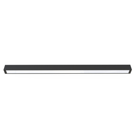 Lampa Sufitowa STRAIGHT 7600 Nowodvorski Czarna LED Tube T8 120cm Minimalistyczna