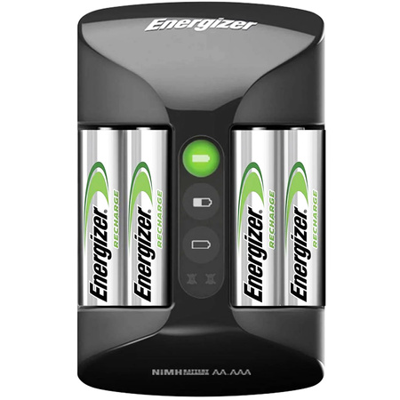 ŁADOWARKA ENERGIZER PRO + 4x Akumulatorki POWER PLUS AA 2000mAh