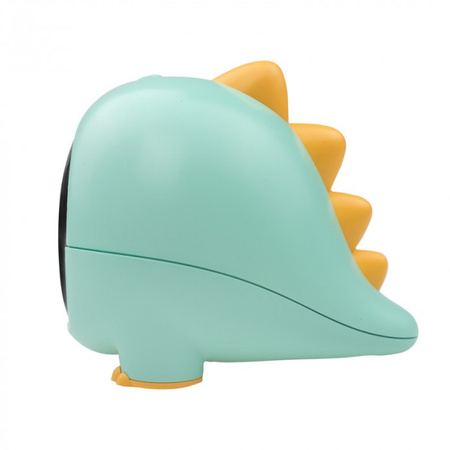 Zegar Elektroniczny dla Dzieci BUDZIK Zielony USB Akumulatorowy 1200mAh DINO MARY'S