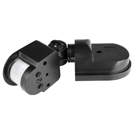 Czujnik Ruchu Zewnętrzny PIR IP44 Czarny