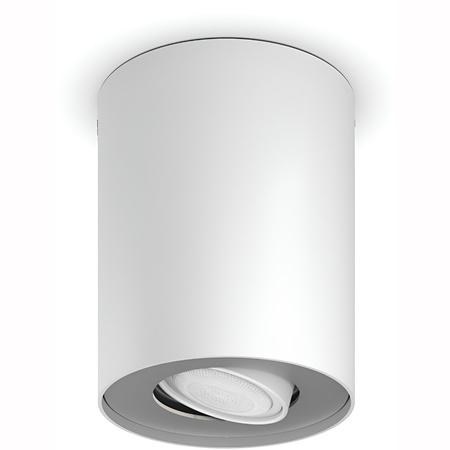 Oprawa Sufitowa Natynkowa LED Spot Pillar Biały 4.2W CCT PHILIPS HUE Bluetooth Zigbee