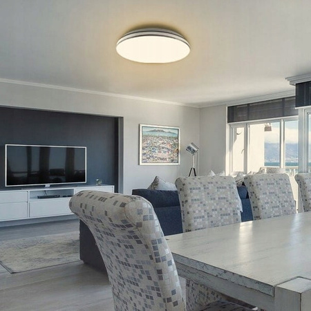 Plafon LED Sufitowy Łazienkowy Lampa Sufitowa KIRO 24W 4000K IP44 MasterLED