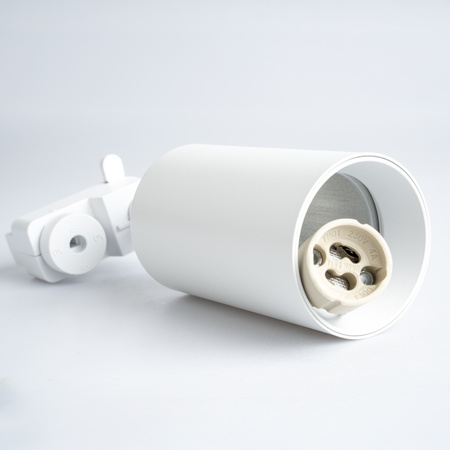 Zestaw Szyna Oświetleniowa Szynoprzewód 1m + 4x Reflektor Szynowy SAGI GU10 Biały LUMILED