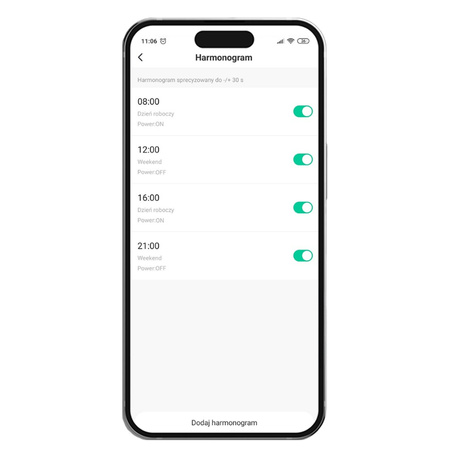 2x Inteligentne Gniazdko WiFi Watomierz Programator Timer TUYA SMART NIVO LUMILED