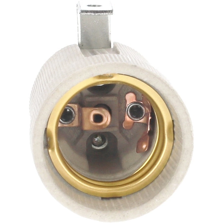 Oprawka Porcelanowa do Żarówki E27 Biały PAWBOL