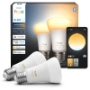 2x Żarówka LED E27 A60 8.1W = 75W 1100lm 1800-20000K CCT SMART Inteligentna Bluetooth ZigBee White Ambiance Philips HUE