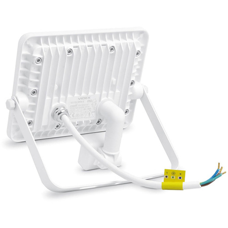 Naświetlacz LED 30W 2700lm 5000K IP65 Biały z czujnikiem ruchu i zmierzchu VIDEX LUCA