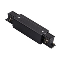 Łącznik Prosty Centralny do Szynoprzewodu Szyny 3-Fazowej Czarny Sanico Goldlux