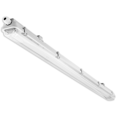 Oprawa hermetyczna do LED 1x 36W 120cm przezroczysta IP65