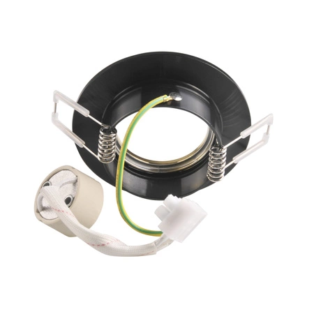 Oprawa Podtynkowa Spot Oczko GU10 Czarna FEBE Sanico Goldlux