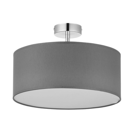 Lampa Sufitowa RONDO GRAPHITE Żyrandol Grafitowo-Biała Minimalistyczna 4xE27 4240 TK Lighting