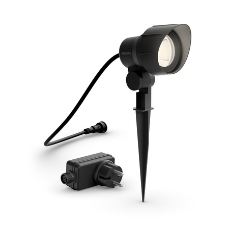 Lampa Ogrodowa LED Zewnętrzna SPOT Pack GardenLink 6W 12V 2700K IP44 + Kabel Ruchoma Wbijana PHILIPS