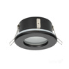 Oprawa Podtynkowa GU10 Halogenowa Wpuszczana Spot Oczko Czarna Okrągła Kobi