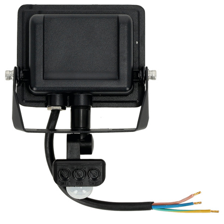 Naświetlacz LED Halogen 30W 2505lm 4000K IP65 Czarny Czujnik Ruchu MH Kobi