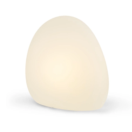 Lampa Ogrodowa Oprawa Zewnętrzna Stojąca Słupek E27 Biała Wodoodporna IP44 STONE L 10581 Nowodvorski