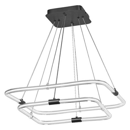 Lampa Sufitowa Wisząca Dekoracyjna LED 23W 2500lm 3000K Ciepła Ściemnialna Szary Decor Ledvance