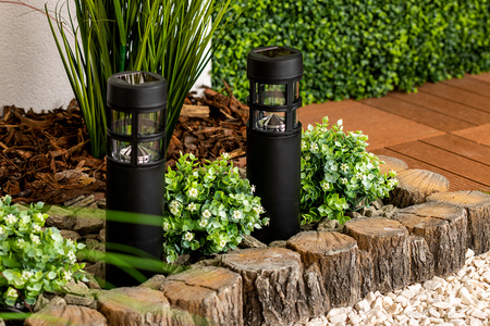 Lampa Solarna Ogrodowa LED Wbijana Słupek 6500K 40cm IP44