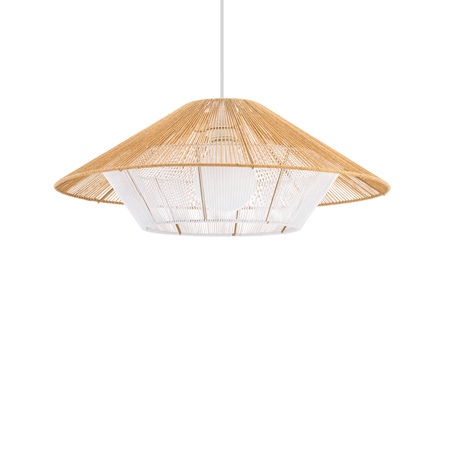 Lampa Sufitowa Wisząca E27 Biała Skandynawska JAPANDI M 11157 Nowodvorski