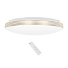 Plafon LED Lampa Sufitowa Natynkowa 72W 4320lm CCT 55cm SIENA GOLD Milagro + pilot