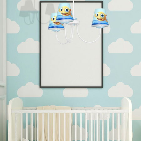 Lampa Sufitowa Żyrandol RYBKA MiniMini 3xE14 Milagro