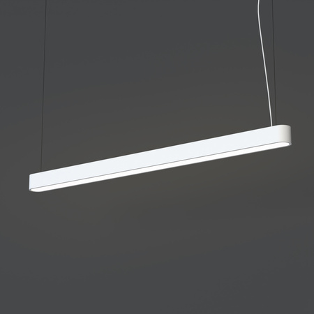 Lampa Liniowa Sufitowa Wisząca G13 Biała SOFT LED 7537 Nowodvorski