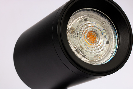 Oprawa ścienna sufitowa reflektor NUUK GU10 KOBI czarny