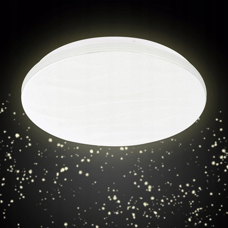PLAFON LED lampa sufitowa 39cm okrągła 24W 3000K-6500K + pilot