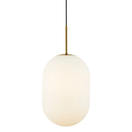 Lampa Wisząca Sufitowa ALIAS Złota 1xE14 fi 240 Milagro