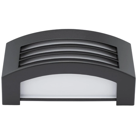 Kinkiet Ogrodowy Elewacyjny Lampa Zewnętrzna E27 Ciemnoszara IP54