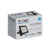 Naświetlacz LED 20W 1510lm 6400K IP65 Czarny Z Mufą Samsung Chip VT-128 V-TAC
