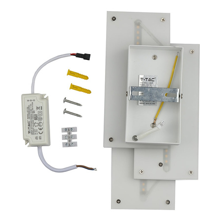 Kinkiet ścienny LED 12W 3000K IP20 Szary VT-712 V-TAC