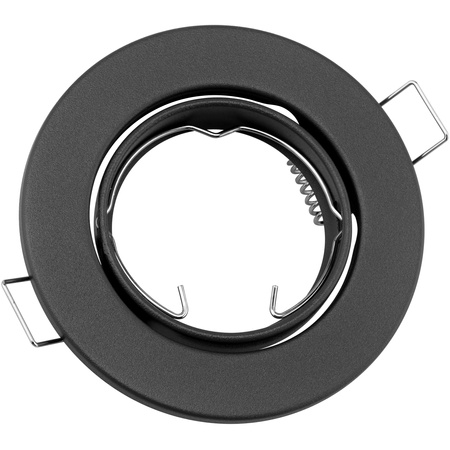 Oprawa Halogenowa Podtynkowa Ruchoma Okrągła AURELI Grafit Blacha MR16 GU10 LUMILED
