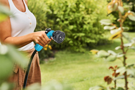 Zestaw Wąż Ogrodowy do Wody 3/4" 50m, Zraszacz Pistoletowy, Przyłącze z Gwintem, Szybkozłącze Stop, Szybkozłącze Przelot 3/4" CELLFAST