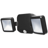 Naświetlacz LED Reflektor Podwójny Bateryjny 10W 480lm 4000K IP54 Czarny Z Czujnikiem Ruchu i Zmierzchu Spotlight Ledvance