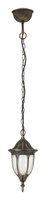 Lampa Wisząca Sufitowa Ogrodowa Zewnętrzna E27 IP43 Złoty Klasyczny Milano 8374 Rabalux