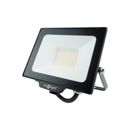 Naświetlacz LED Lampa Reflektor 30W 2700lm 6500K Zimna IP65 NL-1 Ecolight