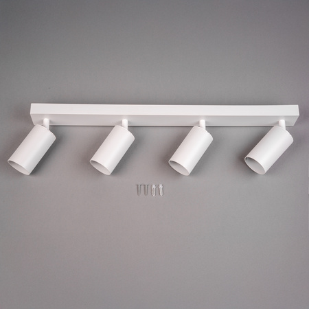 Lampa Sufitowa SPOT TUBA Reflektor Oprawa Halogenowa 4x GU10 TABULA LUMILED