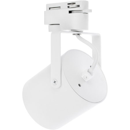 Zestaw Szyna Oświetleniowa Szynoprzewód 1m + 2x Reflektor Szynowy LED Lampa GU10 Biały Mat