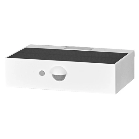 Lampa Ogrodowa Zewnętrzna Kinkiet Elewacyjny LED 3W 300lm 3000K IP65 Biały Z Czujnikiem Ruchu i Zmierzchu Endura Ledvance