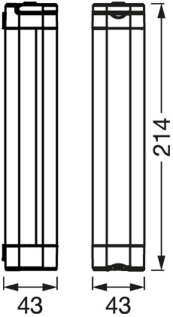 Lampka LED Podszafkowa Listwa 6.9W 400lm 6500K Zimna Ściemnialna Biały Linear Ledvance