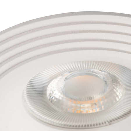 Oprawa sufitowa podtynkowa LIGLO DSO GU10/GU5.3 Okrągła Biała KANLUX